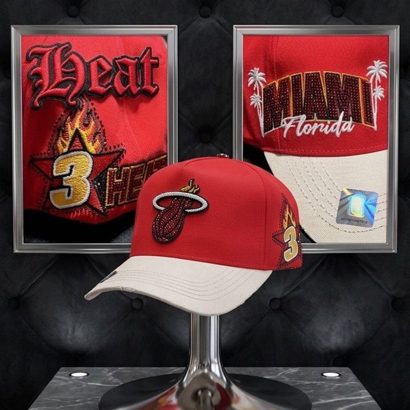Capsfans Miami Heat Cap