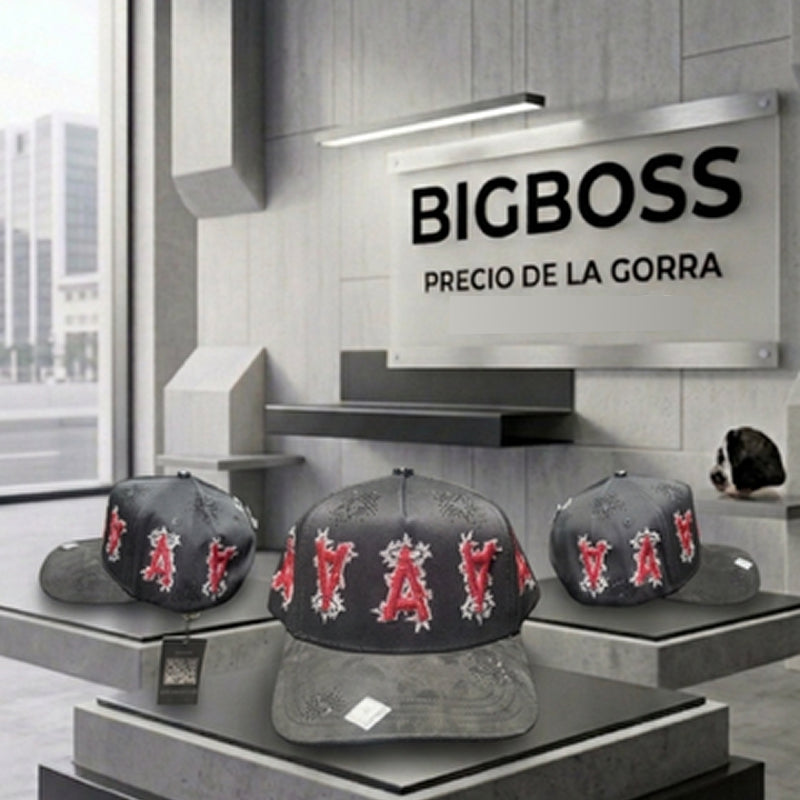 BigBoss Angels Red Fitted Cap
