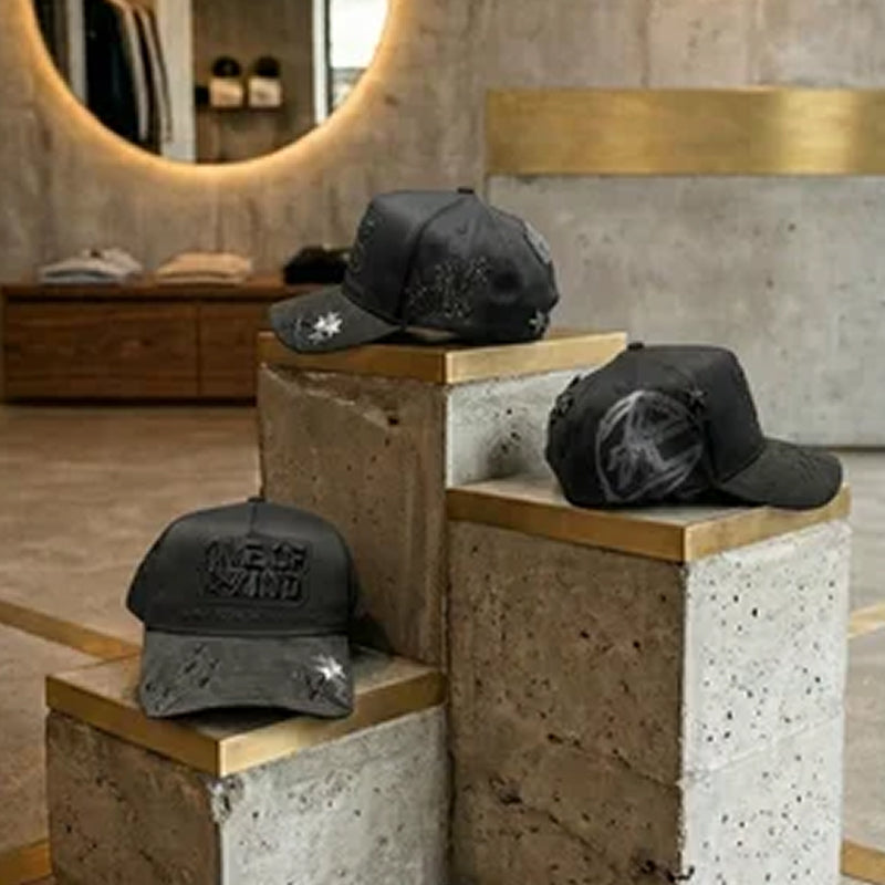 Kevin Hats Blackout Crown Cap