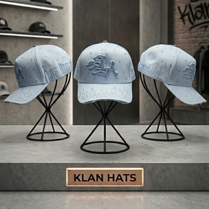 Klan Hats LA Baby Blue Cap