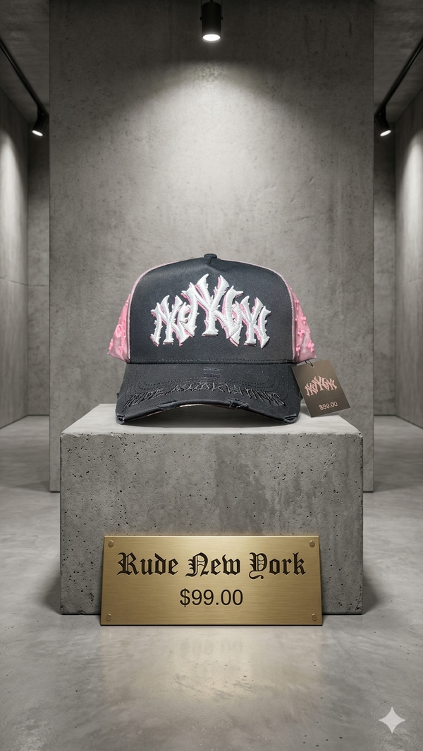 Rude ny hat