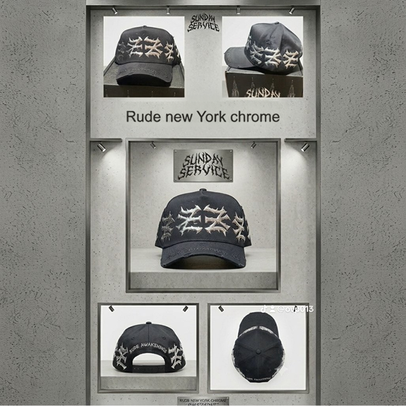 Rude New York Chrome Cap