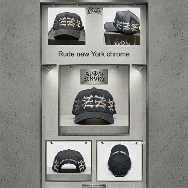 Rude New York Chrome Cap