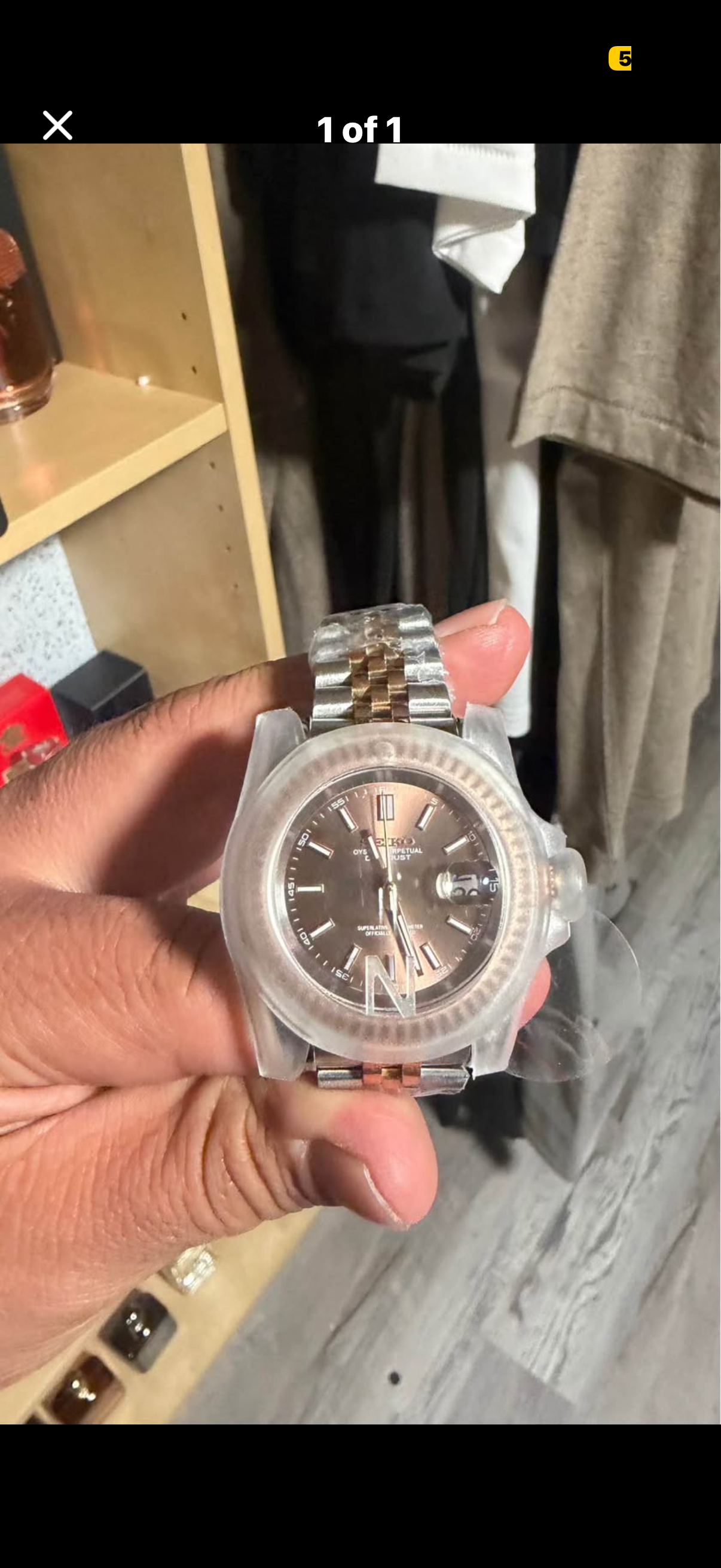 Seiko watch