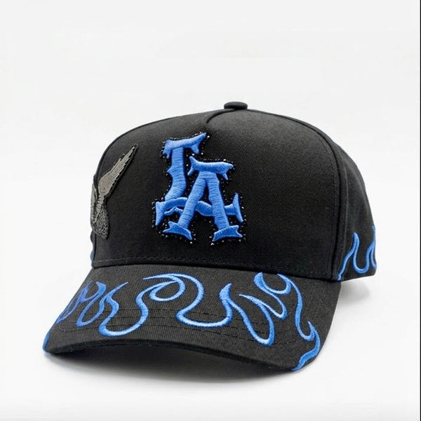 NZ Hats LA Blue Flame Cap