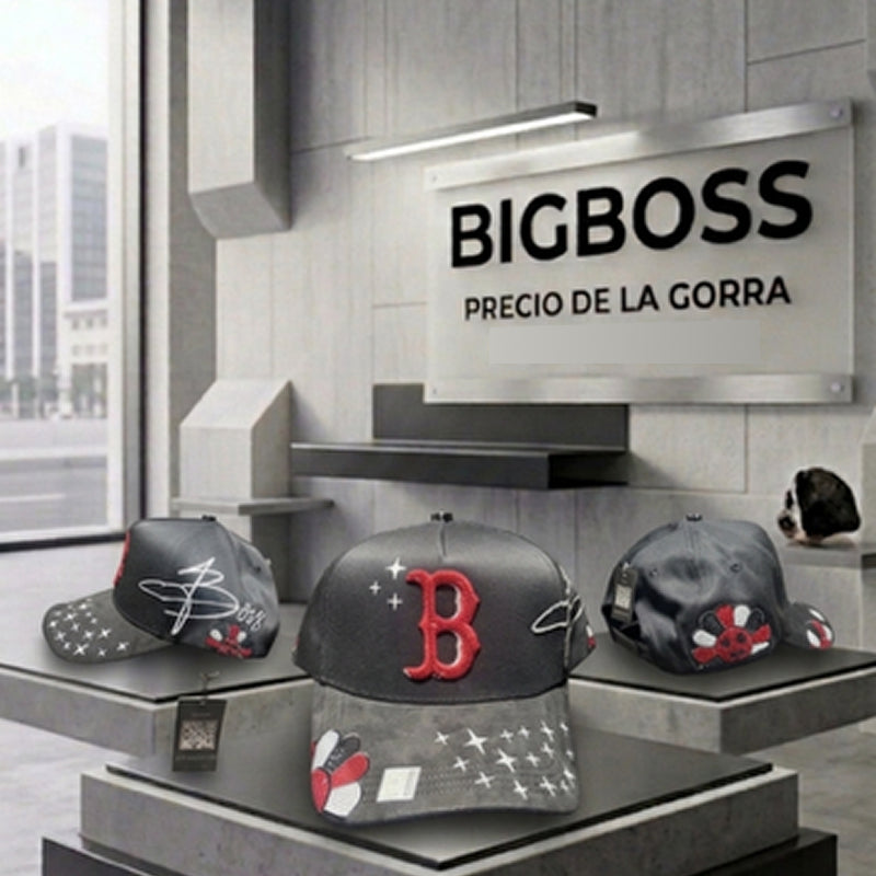 BigBoss Boston Red Fitted Cap