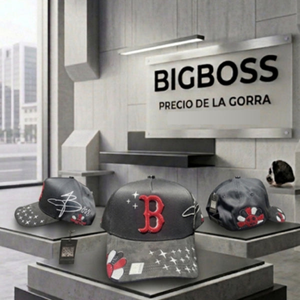 BigBoss Boston Red Fitted Cap