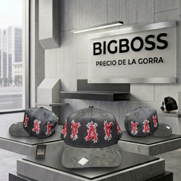 BigBoss Angels Red Fitted Cap