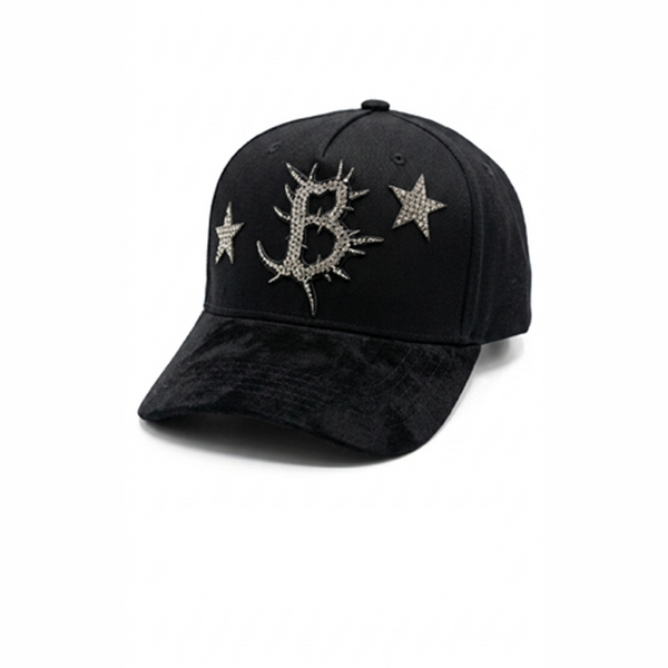 Barbas Dark Nebula Rhinestone Cap