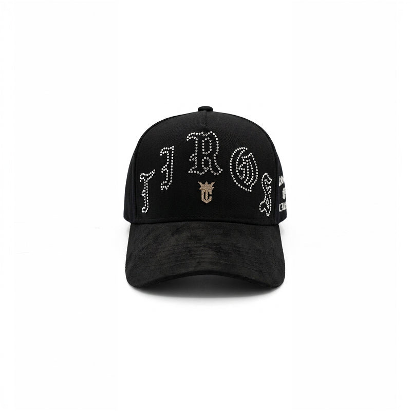 Tiros Rhinestone Cap – Black