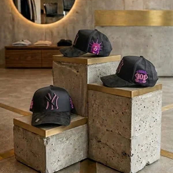 Kevin Hats City Pink Accent Cap