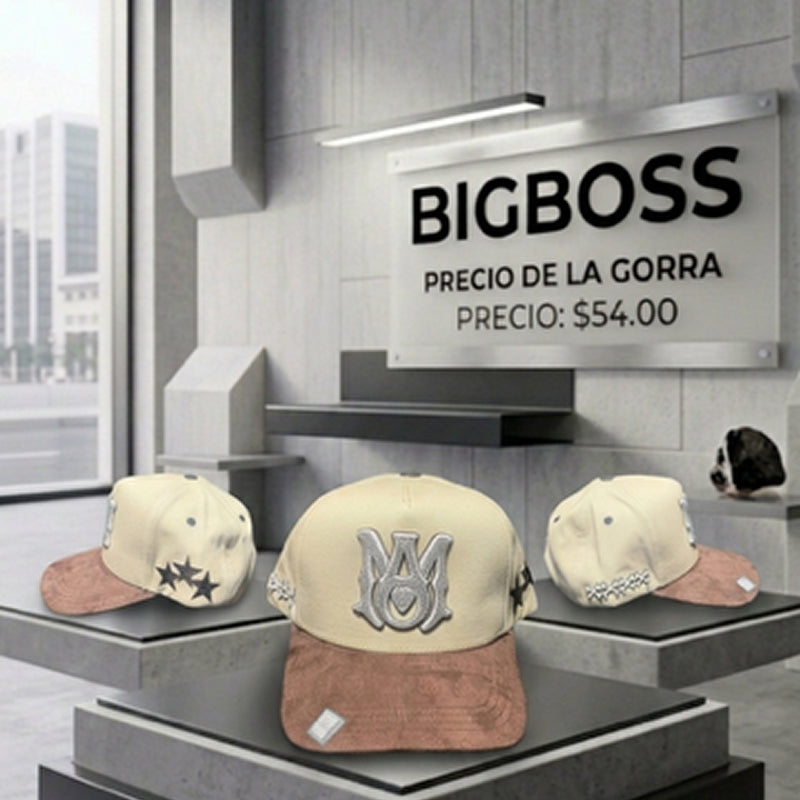 BigBoss Cream MV Snapback Cap