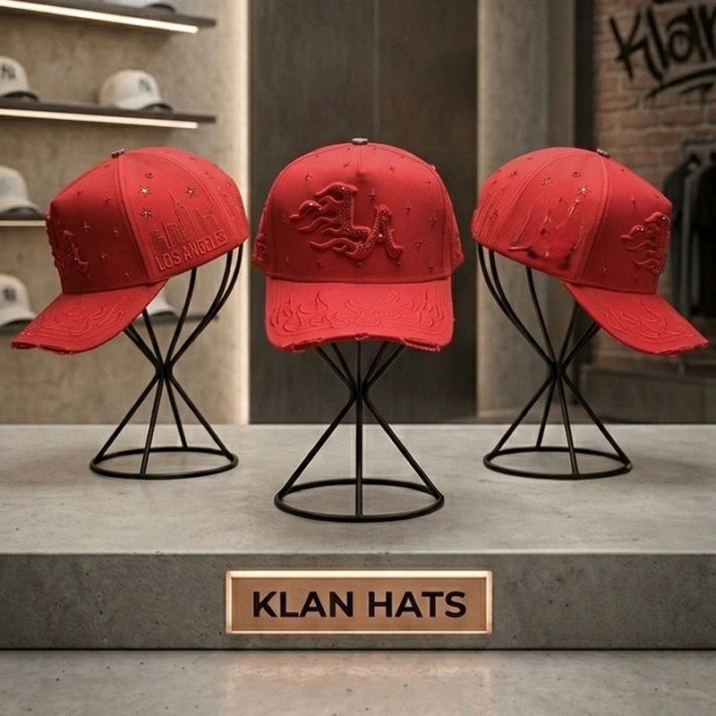 Klan Hats LA Fire Red Cap