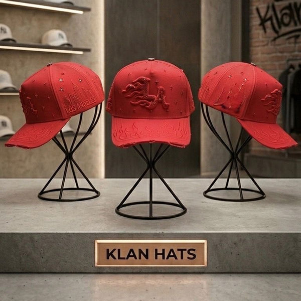 Klan Hats LA Fire Red Cap