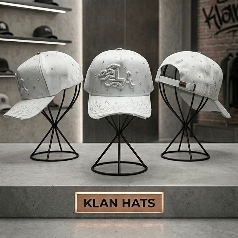 Klan Hats LA Fire White Cap