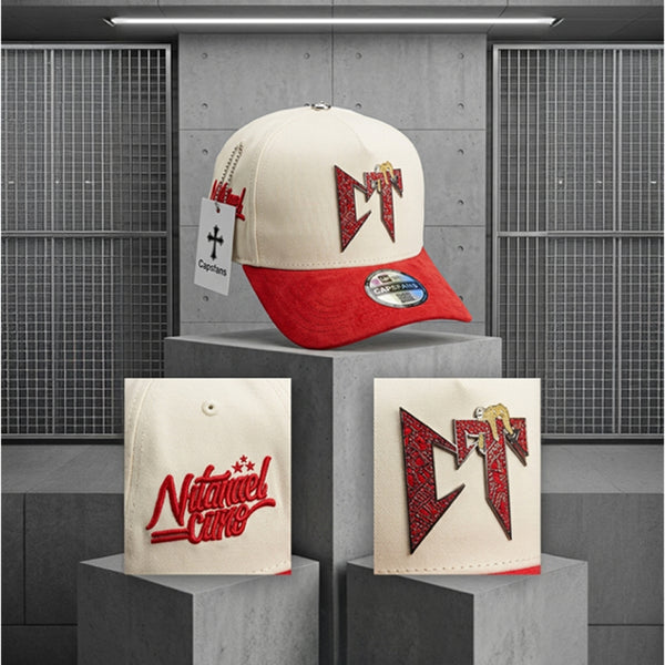 Crimson NT Monogram Trucker Cap