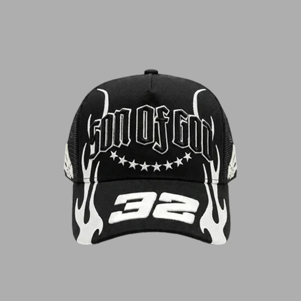 Son of God Flame Trucker Cap