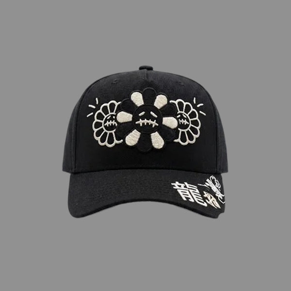 Monochrome Bloom Snapback