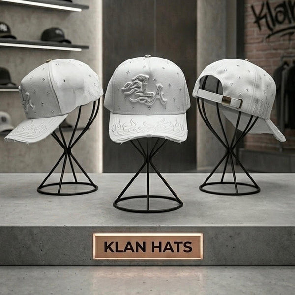 Klan Hats LA Fire White Cap V2